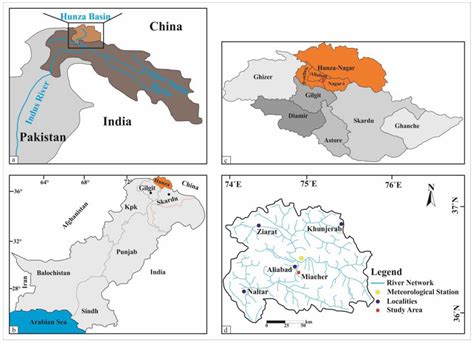 Hunza Valley Map