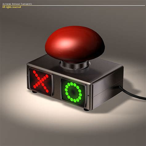 Game Show Buzzer 3D model | CGTrader