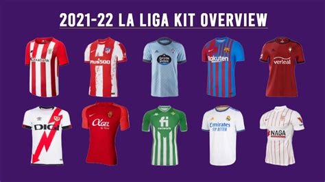 2021-22 La Liga Kit Overview - All La Liga 21-22 Jerseys - YouTube