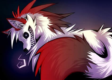 Demon wolf by Heinee-The-Wolf on DeviantArt