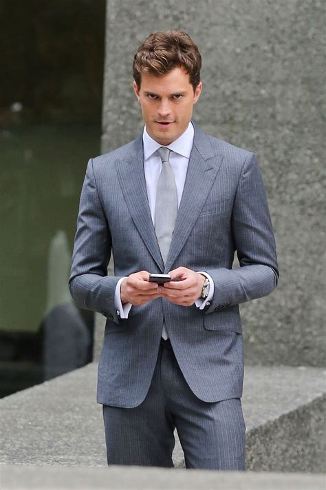 PICTURES of Jamie Dornan on Fifty Shades of Grey film set