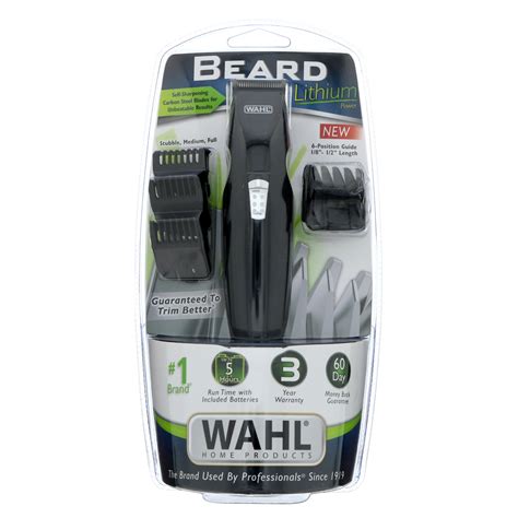 Wahl Lithium Battery Beard Trimmer - Shop Shaving & Hair Removal at H-E-B