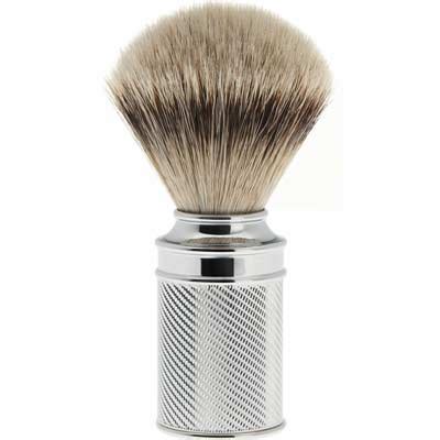 Silvertip Chrome Handle Muhle Shaving Brush M89