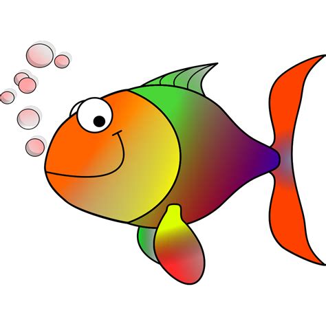 Bubbling Cartoon Fish PNG, SVG Clip art for Web - Download Clip Art, PNG Icon Arts