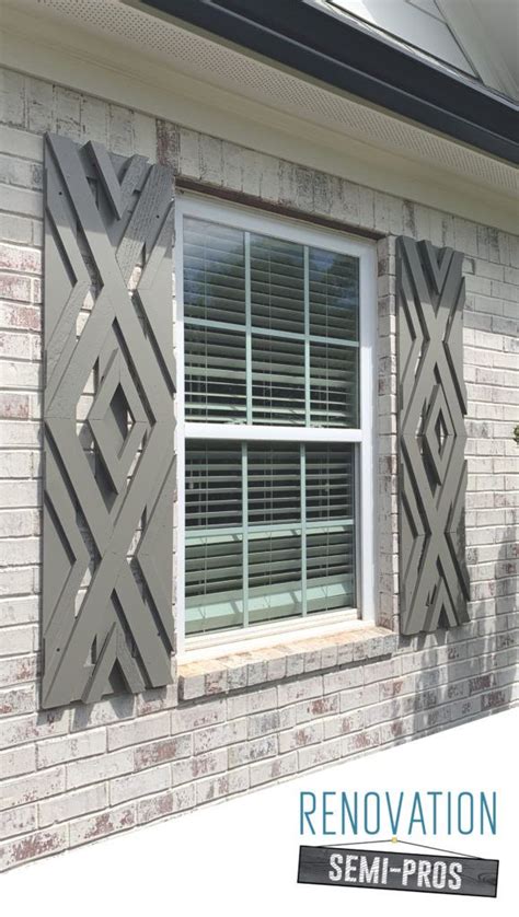 DIY Designer-Inspired Shutters That Instantly Boost Your Curb Appeal ...