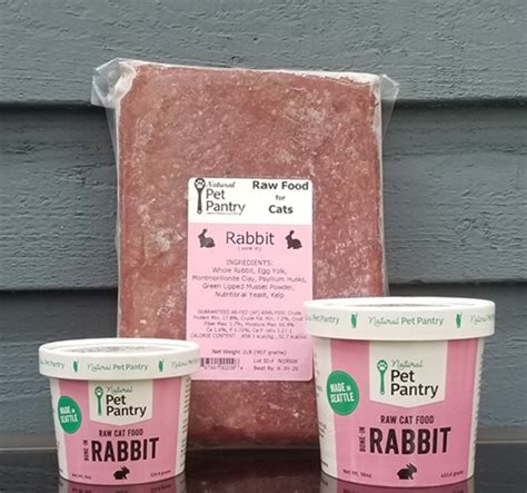 Natural Pet Pantry - Rabbit Raw Cat Food - Natural Pet Pantry