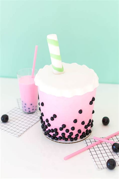 » Giant Bubble Tea/Boba Cake | Bubble tea, Bubble tea boba, Anime cake