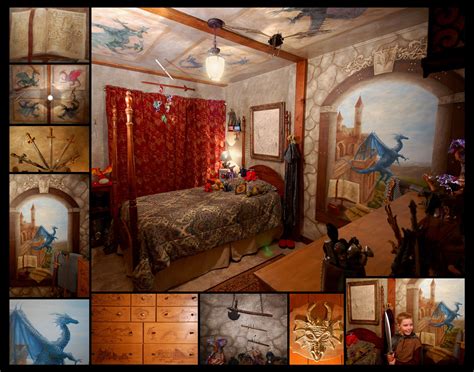 Castle bedroom, Bedroom themes, Medieval bedroom