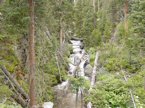 Waterfall in Rocky Mountain National Park | Rocky mountain national ...