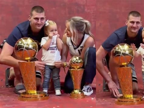 Nikola Jokic Shares A Wholesome Moment With His Wife And Daughter After ...