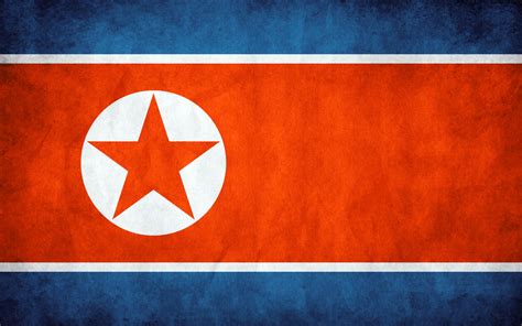 North Korea Grunge Flag by think0 on DeviantArt