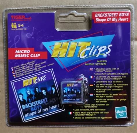 MINI HIT CLIPS : BACKSTREET BOYS SHAPE OF MY HEART - Hasbro Tiger 2002 ...