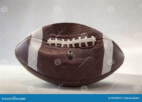 Partially Deflated Football Stock Image - Image of pressure, scandal: 50335875