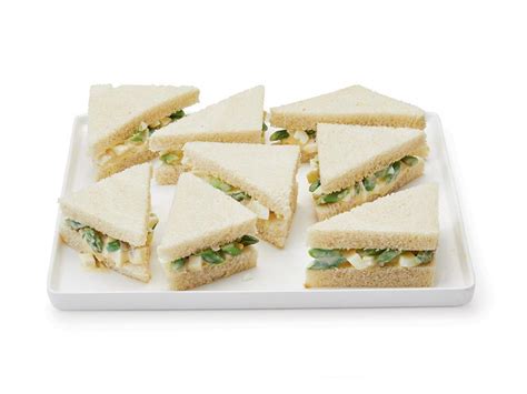 Asparagus Egg Salad Tea Sandwiches Recipe | Food Network Kitchen | Food ...