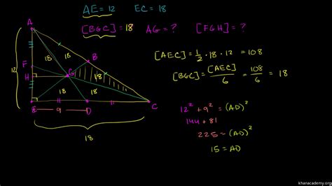 Centroid Of A Right Triangle