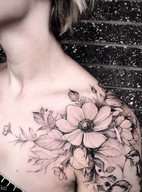 10+ Mastectomy tattoo ideas in 2020 | flower tattoos, tattoo designs, tattoos