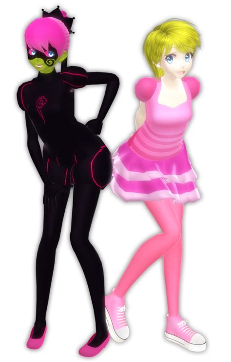 Rose and her transformation as Princess Fragrance the Akumitized super villain from Miraculous ...