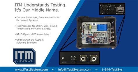 We Build Rugged Data Acquisition Systems | ITM