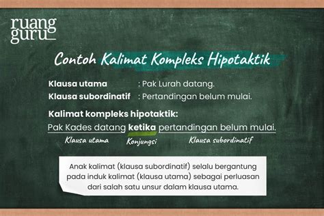 Contoh Kalimat Kompleks Beserta Ciri Ciri Jenis Dan Pengertianya - Riset