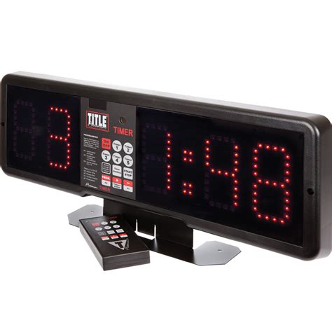 Title Boxing Platinum Professional Fight & Gym Timer | eBay