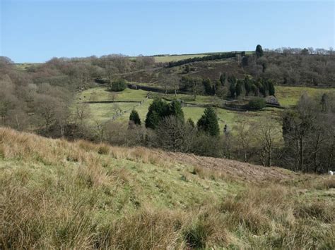 Fields near Helliwell Wood © Christine Johnstone cc-by-sa/2.0 ...