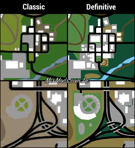 GTA San Andreas Definitive Edition Map