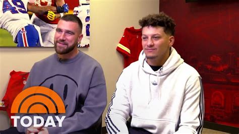 TODAY Goes Inside The Game With Patrick Mahomes, Travis Kelce - YouTube in 2022 | American video ...