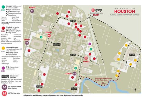 Parking Maps - University of Houston