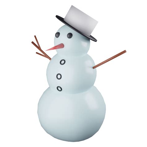 Snowman arms png transparent