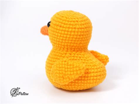 Yellow Rubber Duck Crochet PATTERN Amigurumi Ducky Tutorial - Etsy