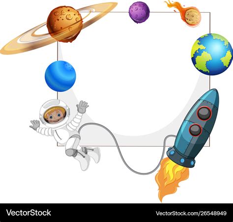 Solar System Border Clip Art Page Border And Vector Graphics | Images ...