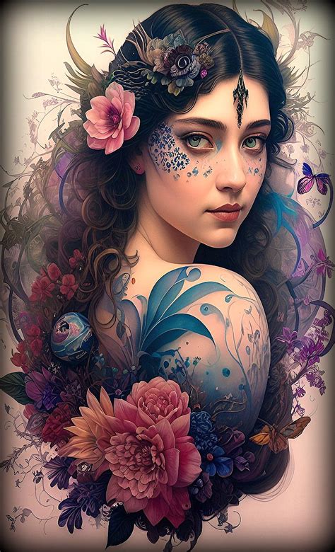 Ideal Beauty, Beauty Art, Tattoo Studio, Fairy Artwork, Elves And ...