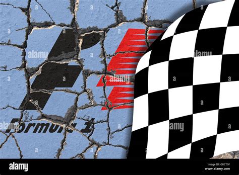 Formula 1 flag checkered flag hi-res stock photography and images - Alamy