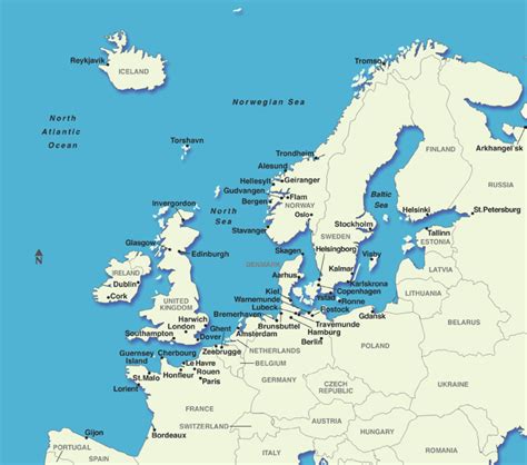 Northern Europe Cruises: Ports You Can Visit