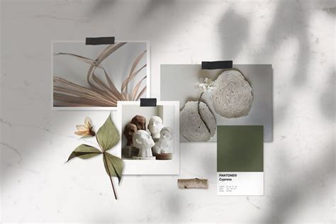 Natural Moodboard mockup | Mood board template, Aesthetic desktop ...