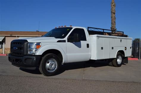 2014 Ford Super Duty F-350 DRW 2WD Reg Cab Dually Service Utility Work Truck for sale in Globe ...