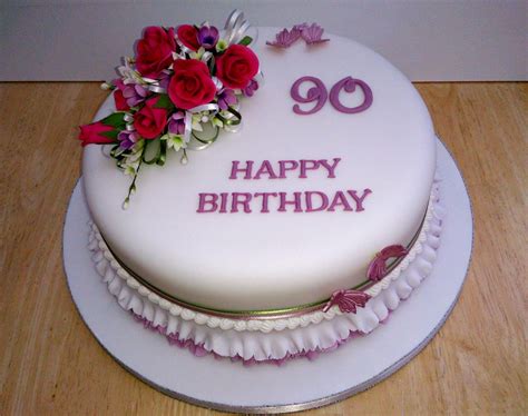 90Th Birthday Cake | 90th birthday cakes, Cake, Susie cakes