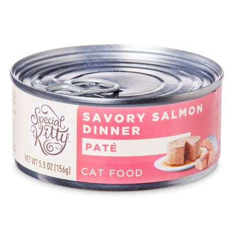 Special Kitty Savory Salmon Pate Wet Cat Food, 5.5 oz - Walmart.com ...