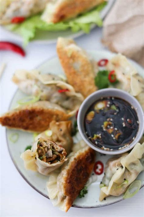 Vegan Chinese-Style Dumplings (Jiaozi) • a Veg Taste from A to Z