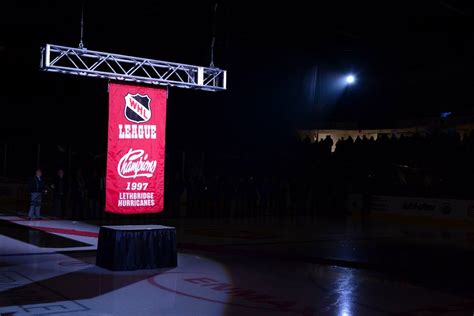 1997 Championship Ceremony - Lethbridge Hurricanes