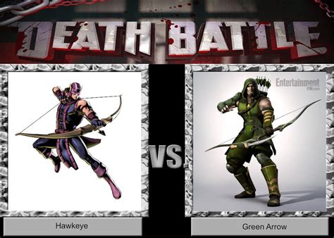 DEATH BATTLE Idea Hawkeye VS Green Arrow by JefimusPrime | Death Battle ...