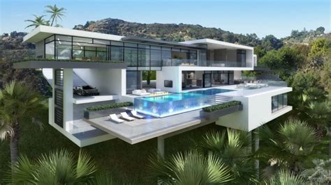 Two Modern Mansions on Sunset Plaza Drive in LA | Architecture & Design