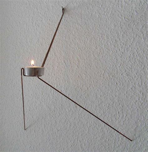 Making a Tealight Spider | Wire candle holder, Tea lights, Wall mounted candle holders