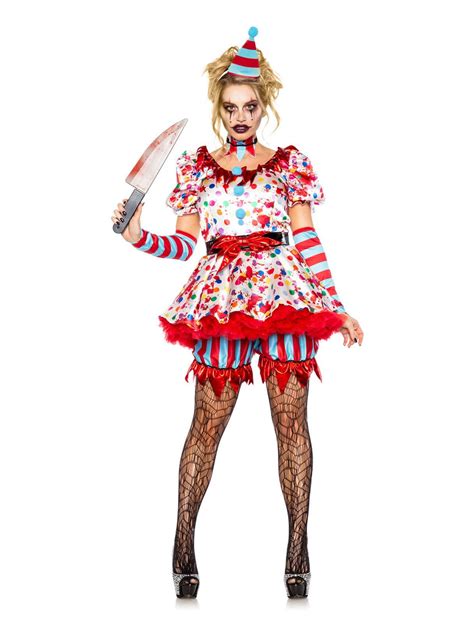 Womens Scary Clown Costume - Walmart.com