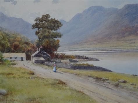 Outstanding Signed Scottish Highland Landscape Watercolour Painting c.1900 - LA41699 ...