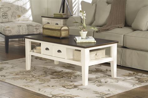 The 'Whitesburg' storage cocktail table | Coffee table, White living room tables, Living room ...