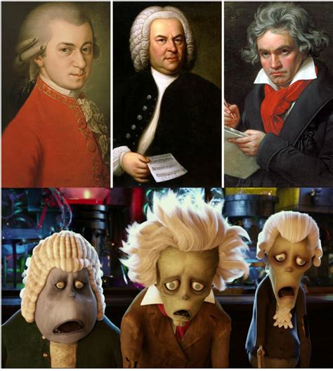 Mozart Bach and Beethoven Comparison by DarthBladerPegasus on DeviantArt