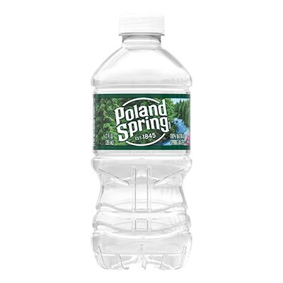 12 Ounce Bottled Spring Water | Poland Spring® Brand 100% Natural Spring Water