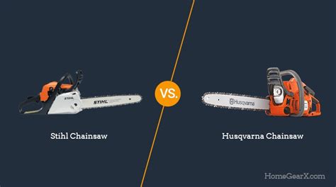 Stihl vs. Husqvarna Chainsaw Comparison & Differences | Wezaggle