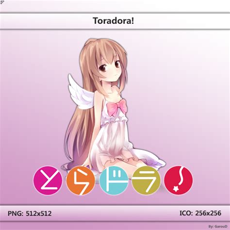 Toradora! Anime Folder Icon 256x256 by GarouD on DeviantArt